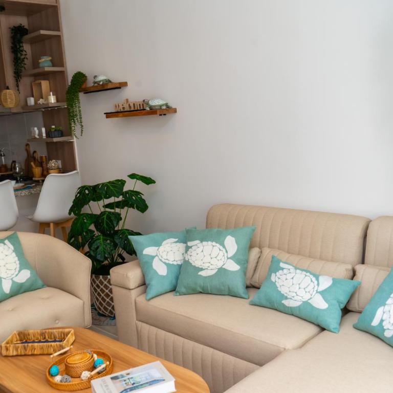 Apartamento 208 C Condominio Trevi Serena del mar - One-Bedroom Apartment - 9