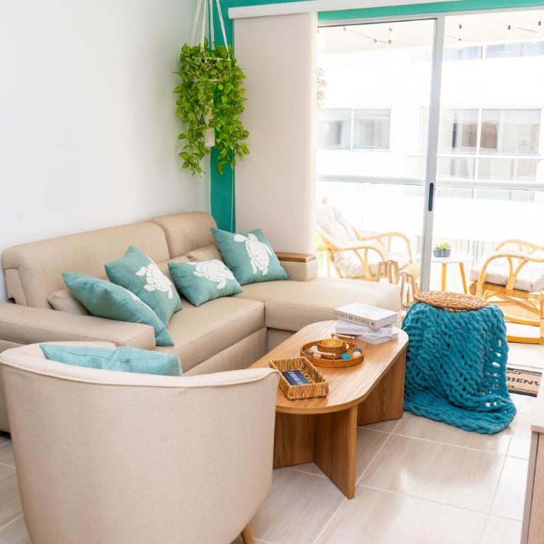 Apartamento 208 C Condominio Trevi Serena del mar - One-Bedroom Apartment - 26