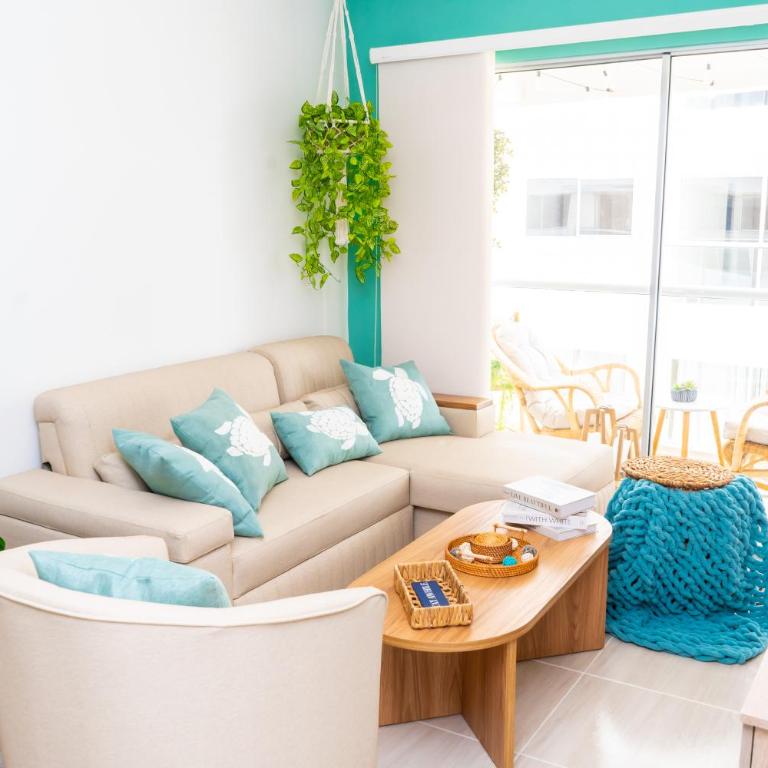 Apartamento 208 C Condominio Trevi Serena del mar - One-Bedroom Apartment - 27