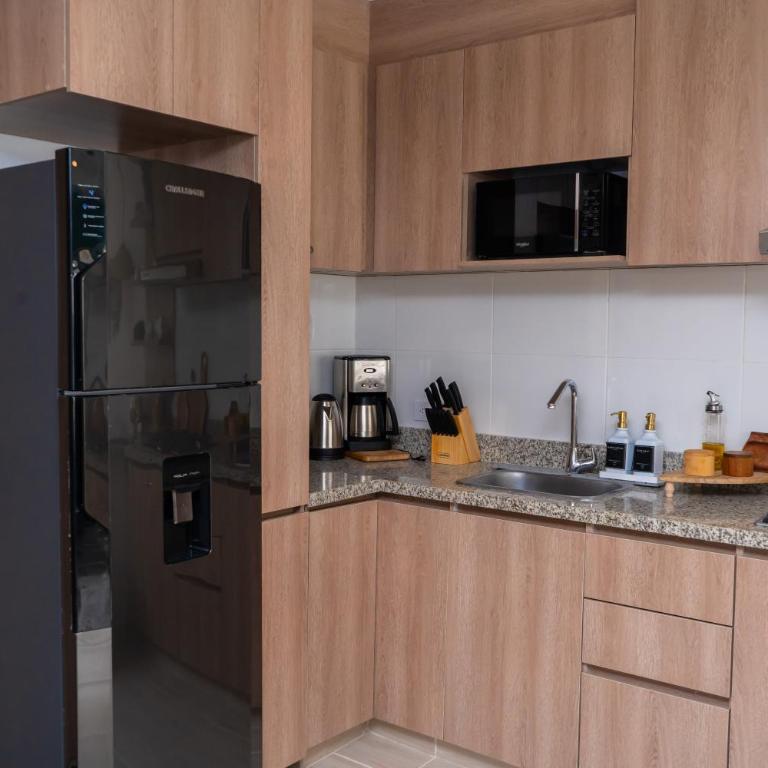 Apartamento 208 C Condominio Trevi Serena del mar - One-Bedroom Apartment - 31