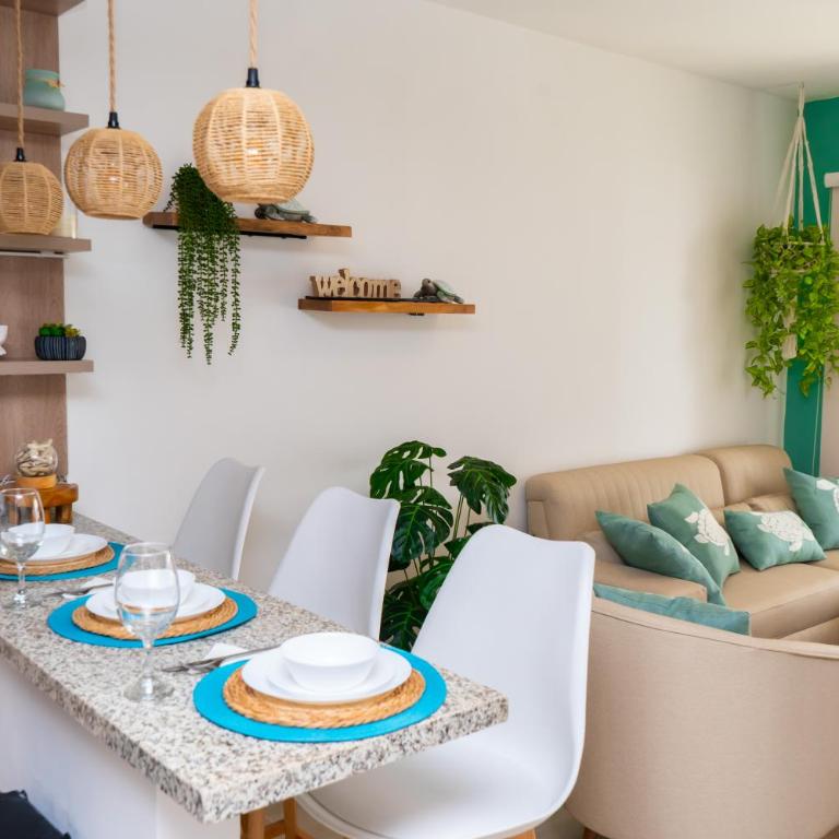 Apartamento 208 C Condominio Trevi Serena del mar - One-Bedroom Apartment - 32