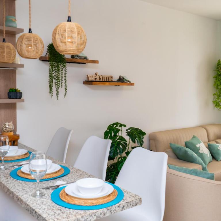 Apartamento 208 C Condominio Trevi Serena del mar - One-Bedroom Apartment - 34