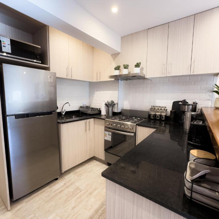 Deptos De la Cascada I Con la Mejor Vista de San Martín - Ayres del Bosque Alojamientos - Apartamento de 2 dormitorios con vistas a la montaña - 13