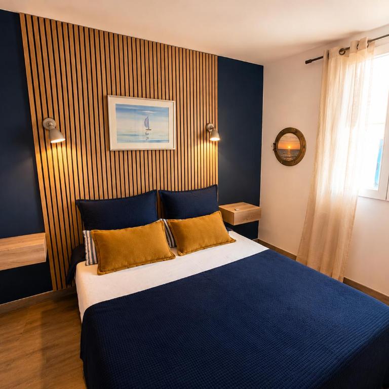 L'heure bleue Vue mer, plage et port à pied - Appartement 2 Chambres - 11