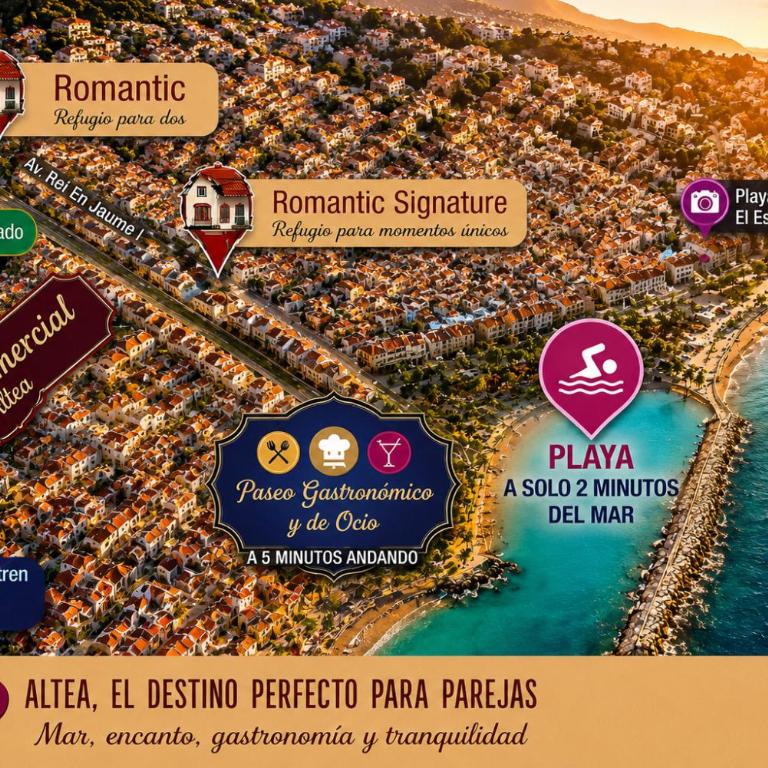 Romantic Signature - Garaje Incluido & ApartamentosAltea - Appartamento con 1 Camera da Letto - 3