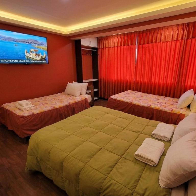 Andenes Puno - Triple Room with Private Bathroom - 2