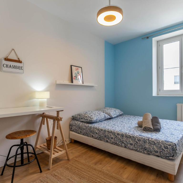 8 réunis sous le même toit - cœur de Blois - Appartement 3 Chambres - 20