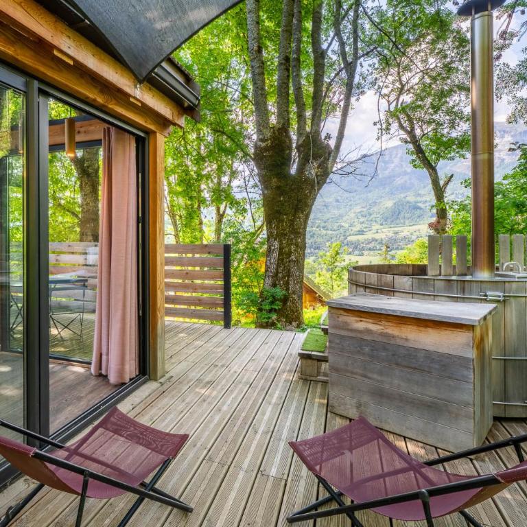 Les chalets d'Éléna - Chambre Double - 2
