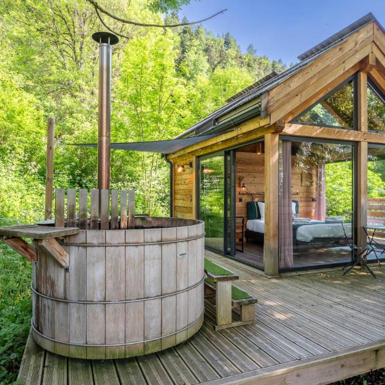 Les chalets d'Éléna - Chambre Double - 3