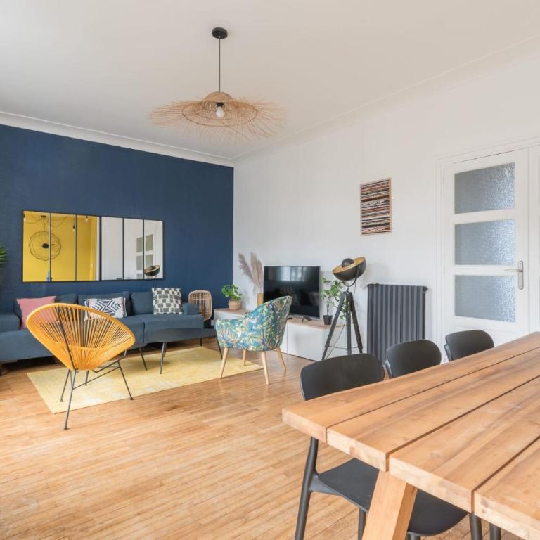 BLEU TOUCAN - 700m plage - Parking - Appartement - 6