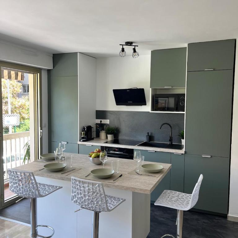 Appartement Neuf, Parking, Au Calme & Plage - Apartment mit 1 Schlafzimmer - 5