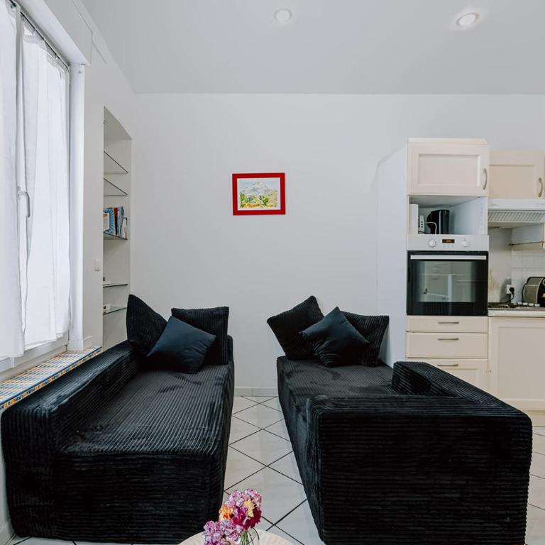 La Pause Trouvillaise - A 50m de la Plage - Three-Bedroom Apartment - 4