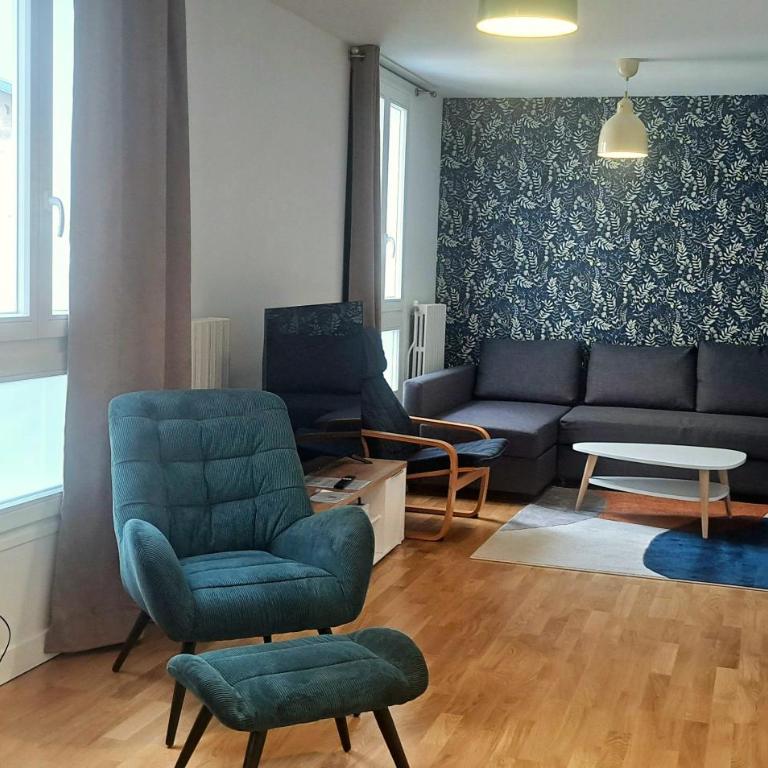 Appartment 90m2 Paris Stade de France - 150m from metro - Apartment mit 3 Schlafzimmern - 1