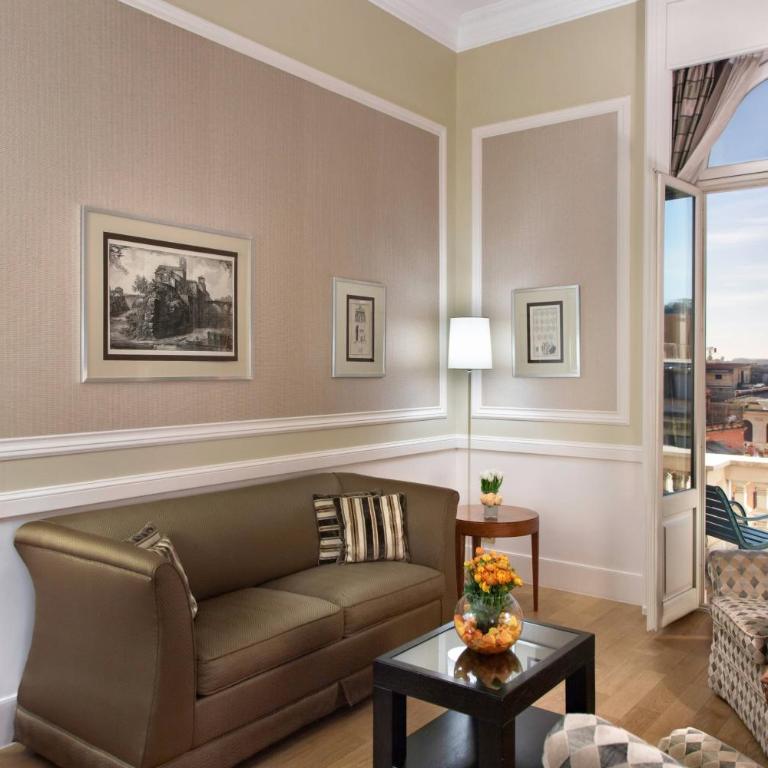 Rome Marriott Grand Hotel Flora - Junior Suite con Divano-Letto e 1 Camera con 1 Letto King-Size - Piano Alto - 1