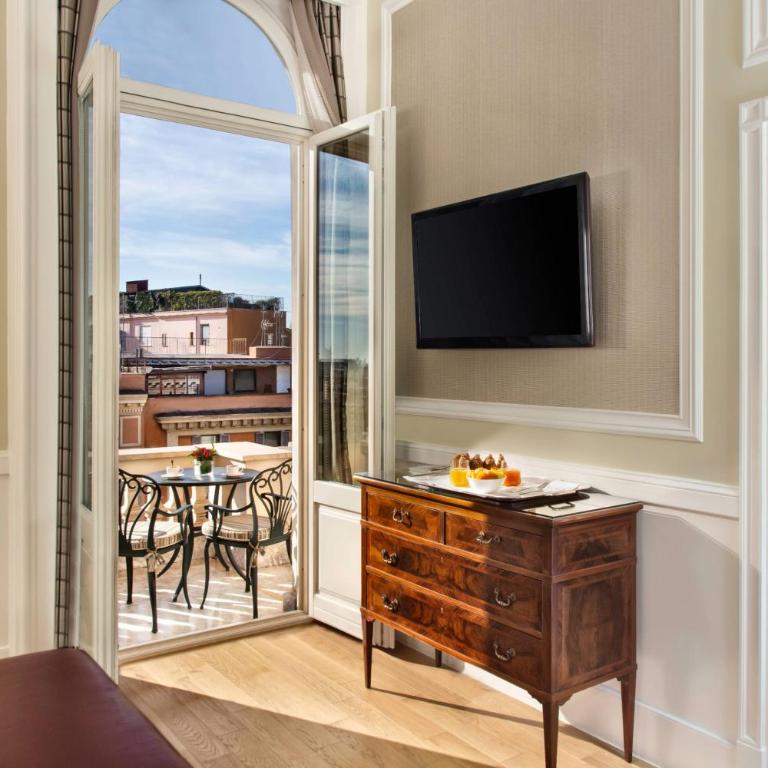 Rome Marriott Grand Hotel Flora - Junior Suite con Divano-Letto e 1 Camera con 1 Letto King-Size - Piano Alto - 2