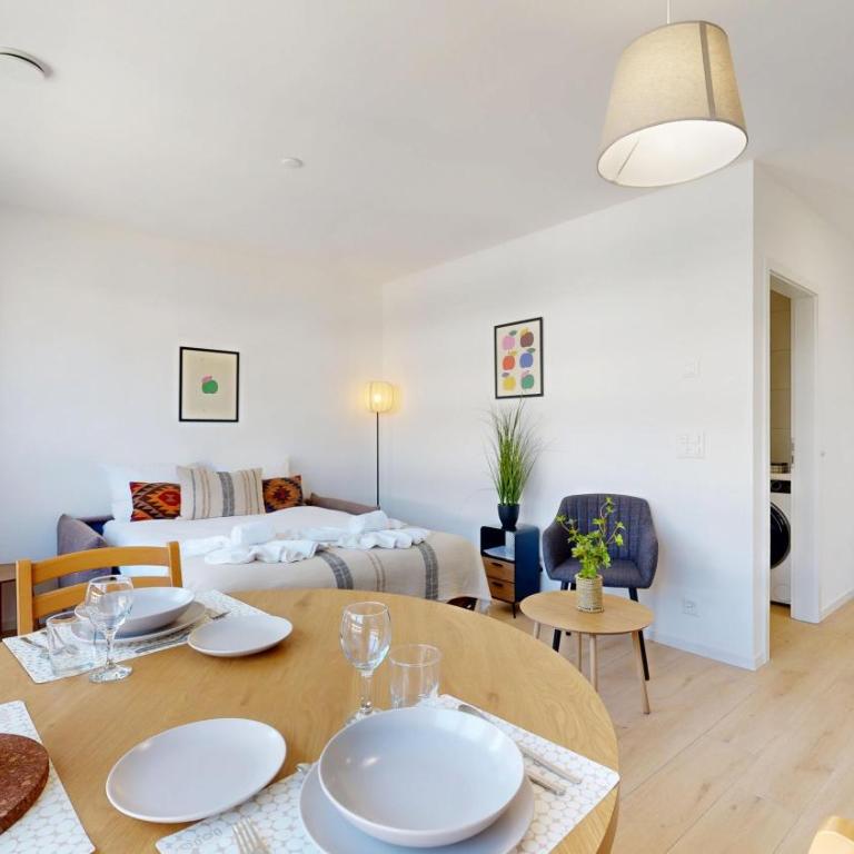 A cosy and bright studio in Sion - Studio - 12