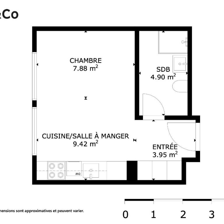 A cosy and bright studio in Sion - Studio - 17