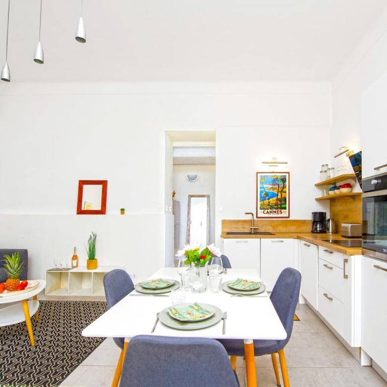 Apt - 6p Parking Terrasse & Clim - Cannes - Appartement avec Terrasse - 10