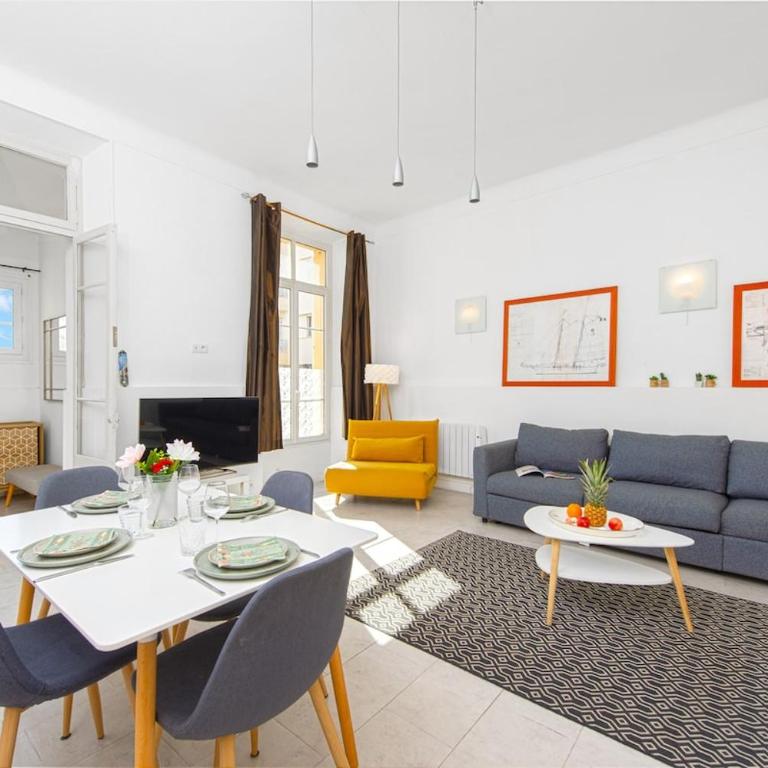 Apt - 6p Parking Terrasse & Clim - Cannes - Appartement avec Terrasse - 14