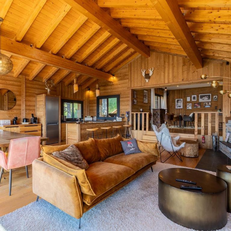 Chalet Luxe spacieux, Piscine chauffée, vue lac et montagnes, proximité immédiate pistes - Superior Chalet - 44
