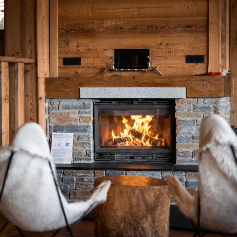 Chalet Luxe spacieux, Piscine chauffée, vue lac et montagnes, proximité immédiate pistes - Superior Chalet - 47