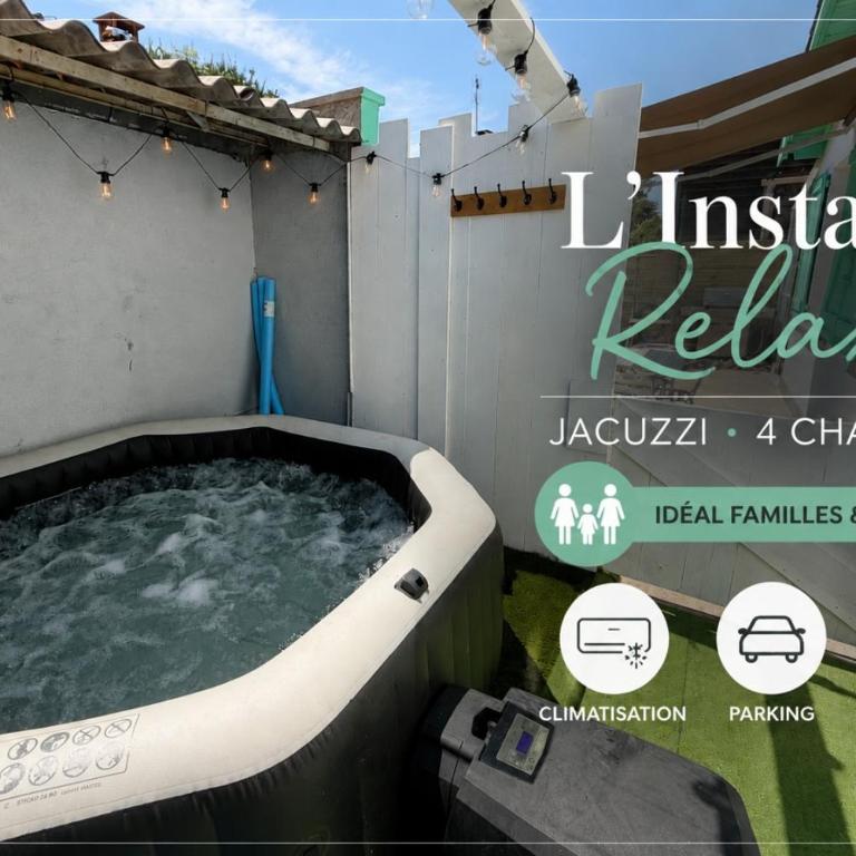 L'Instant Relax Jacuzzi Clim Parking - Maison 4 Chambres - 1