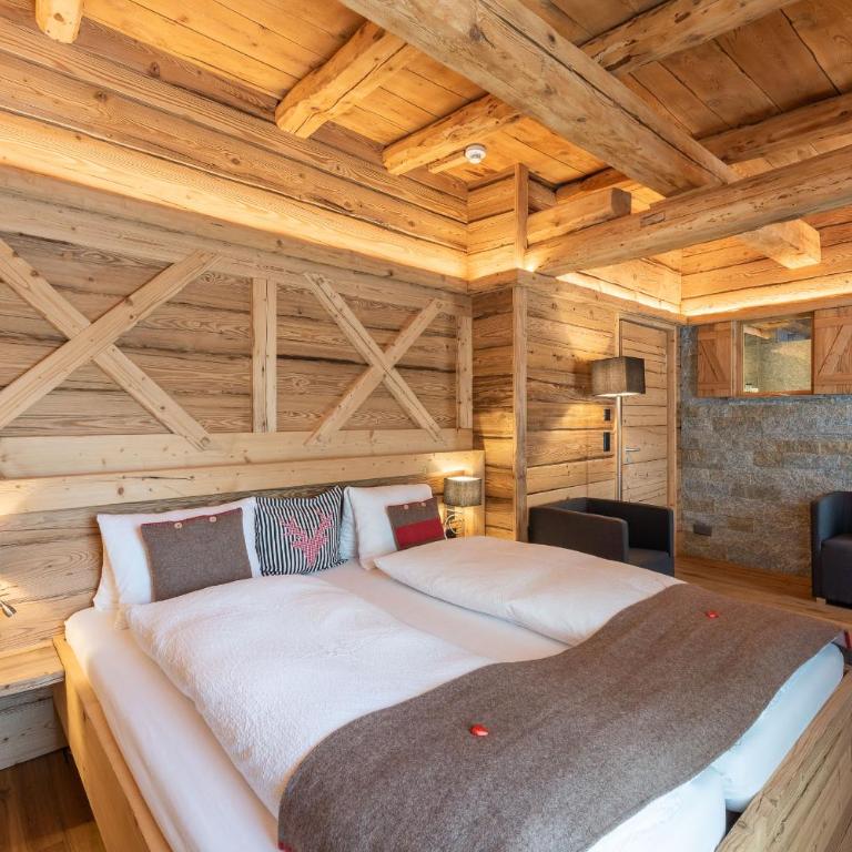 Hotel Crusch Alba Zernez - Deluxe Doppelzimmer Alpenchic - 1