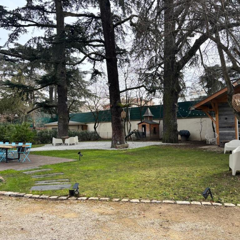 Suite Jacobins by Château GrandClément - Charme haussmannien, 4 chambres, Parc - Parking - Wifi - Piscine - à 10 min de Lyon - Apartamento Deluxe de 4 dormitorios - 34