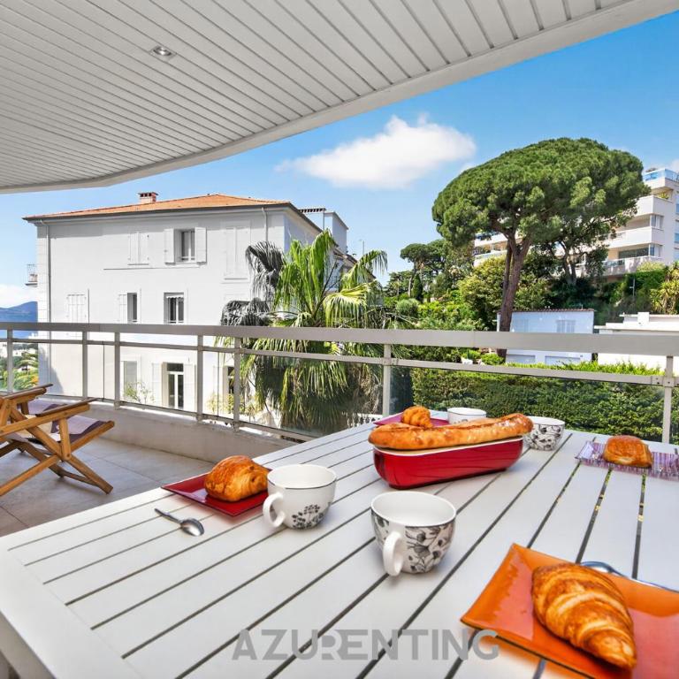 Azurenting - T3 Jean de Noailles - Vue Mer - Clim - Parking - Appartement 2 Chambres avec Terrasse et Vue sur la Mer - 5