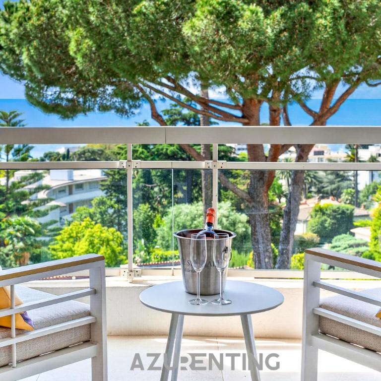 Azurenting - T3 Jean de Noailles - Vue Mer - Clim - Parking - Appartement 2 Chambres avec Terrasse et Vue sur la Mer - 7