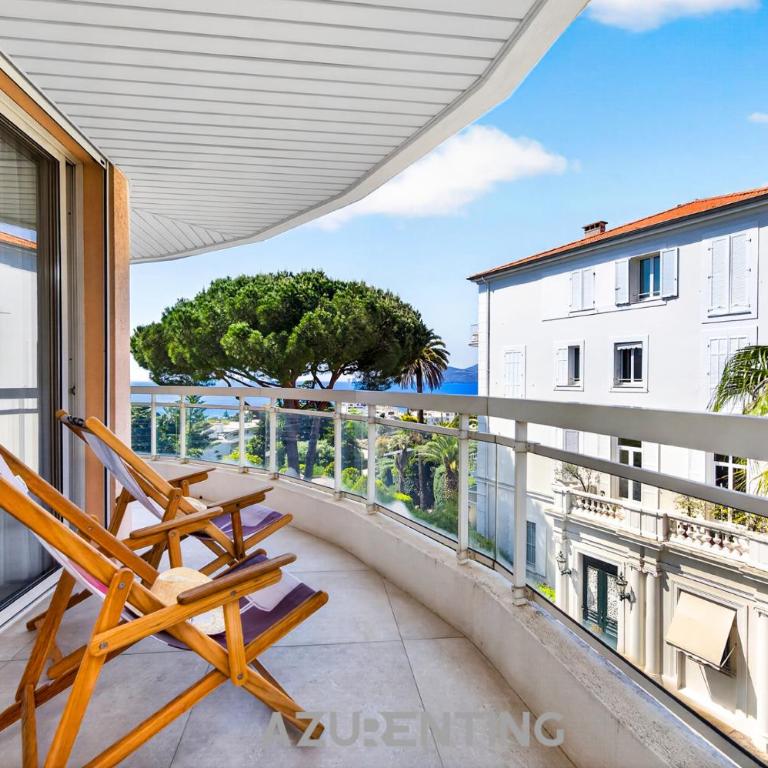 Azurenting - T3 Jean de Noailles - Vue Mer - Clim - Parking - Appartement 2 Chambres avec Terrasse et Vue sur la Mer - 8