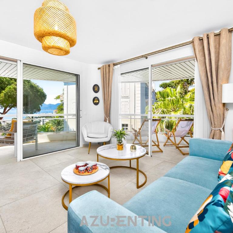 Azurenting - T3 Jean de Noailles - Vue Mer - Clim - Parking - Appartement 2 Chambres avec Terrasse et Vue sur la Mer - 18