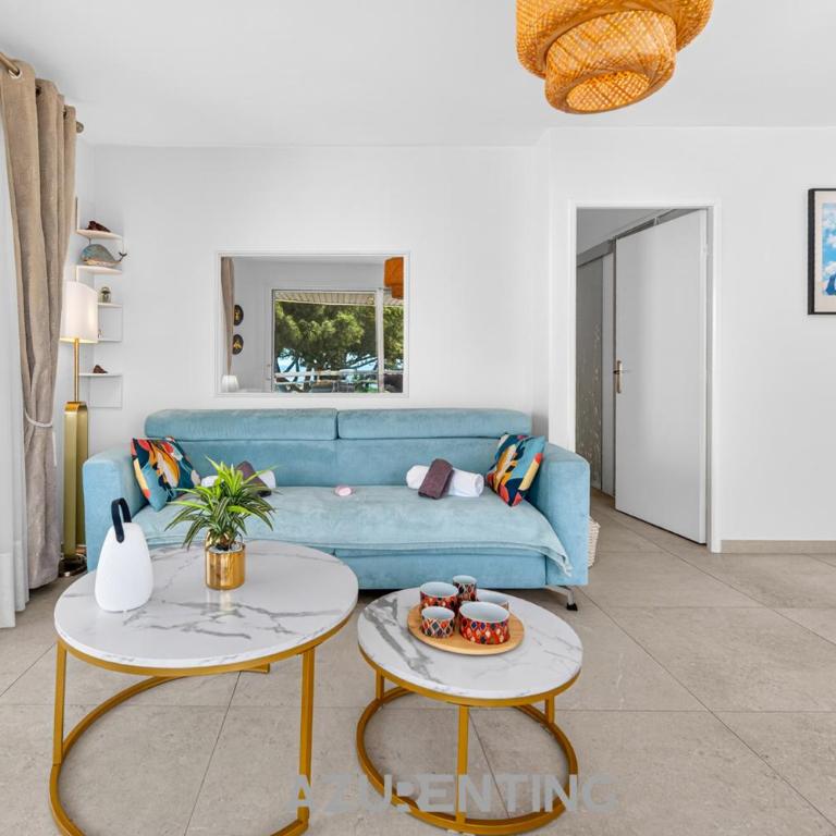 Azurenting - T3 Jean de Noailles - Vue Mer - Clim - Parking - Appartement 2 Chambres avec Terrasse et Vue sur la Mer - 21