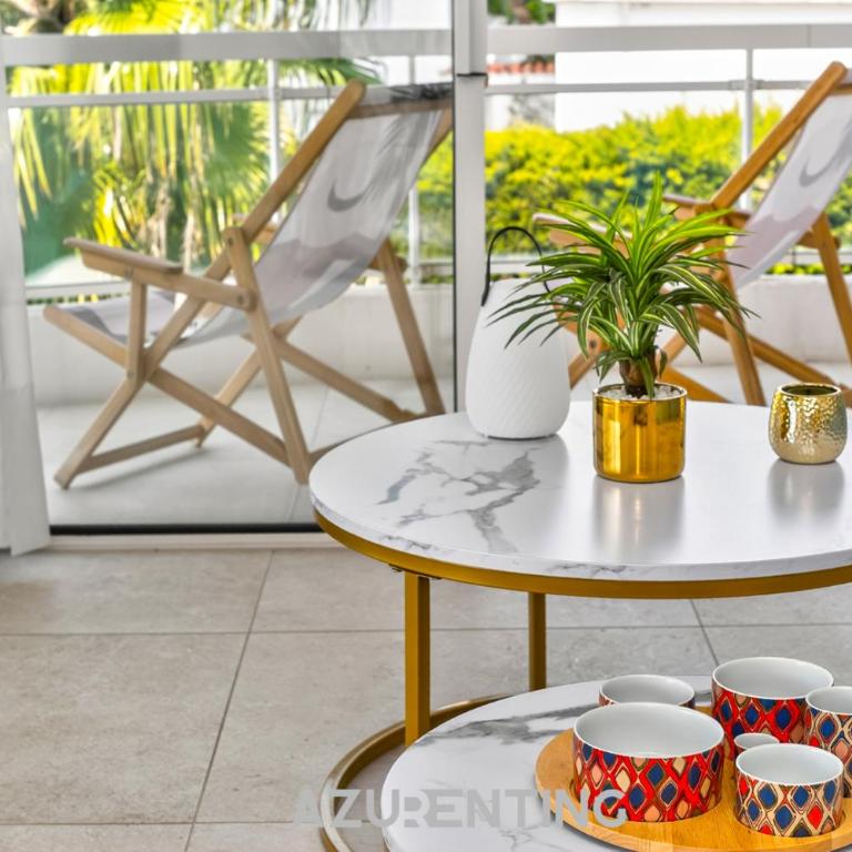 Azurenting - T3 Jean de Noailles - Vue Mer - Clim - Parking - Appartement 2 Chambres avec Terrasse et Vue sur la Mer - 22