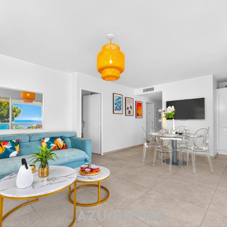 Azurenting - T3 Jean de Noailles - Vue Mer - Clim - Parking - Appartement 2 Chambres avec Terrasse et Vue sur la Mer - 25