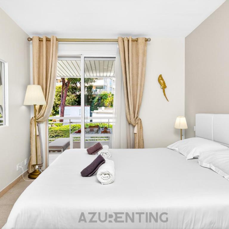 Azurenting - T3 Jean de Noailles - Vue Mer - Clim - Parking - Appartement 2 Chambres avec Terrasse et Vue sur la Mer - 33