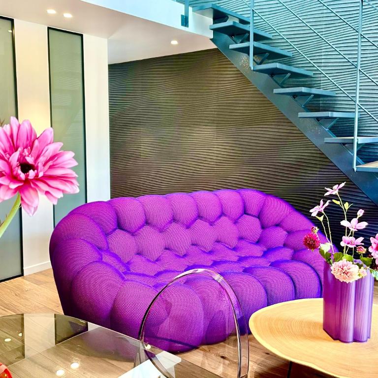 Duplex en plein cœur de Cannes - 5 min walk to Croisette and Palais - ROYALPINKCANNES - Appartement 2 Chambres - 1