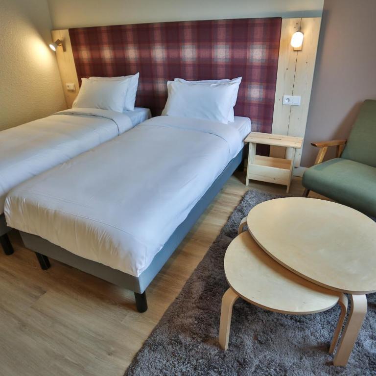 Hôtel Le Refuge des Sources - Chambre Lits Jumeaux avec Balcon - 4