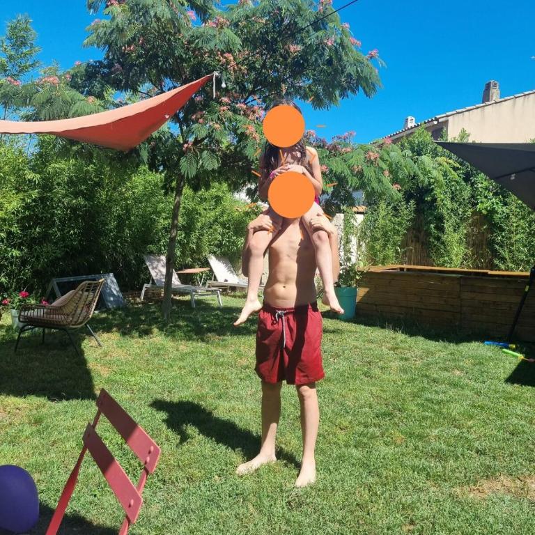 Maison avec jardin à Avignon - 6 personnes - 7 mn à vélo du centre ville - Maison 3 Chambres - 13