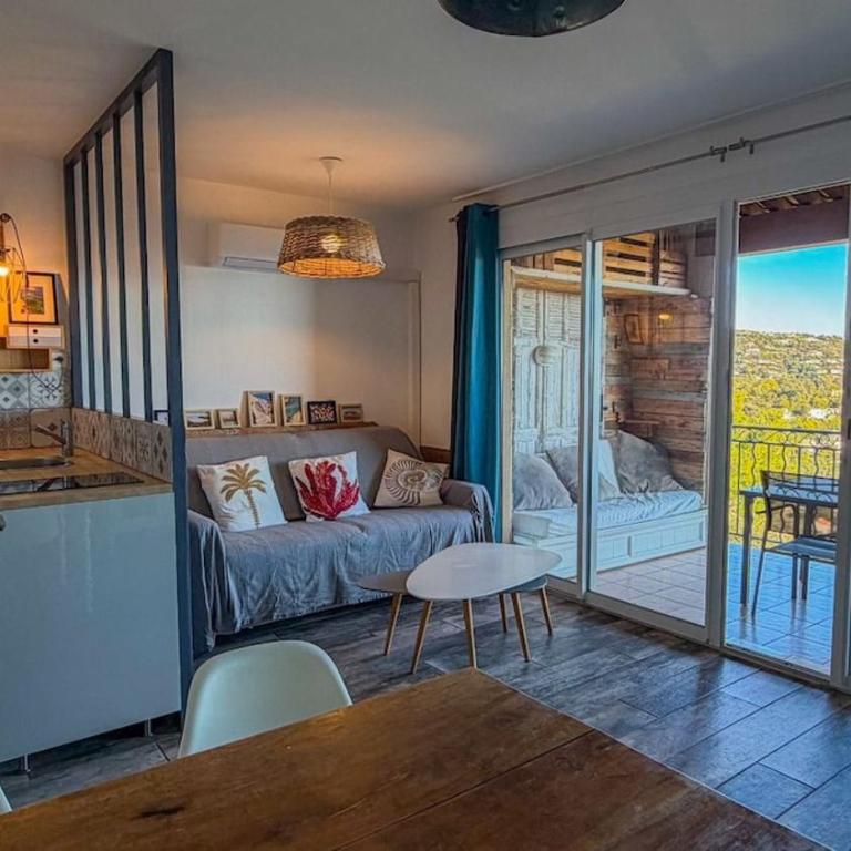 Exceptionnel - Résidence Le Hameau - Vue Mer Clim Wifi - 5 min de la mer - Appartement 2 Chambres - 6