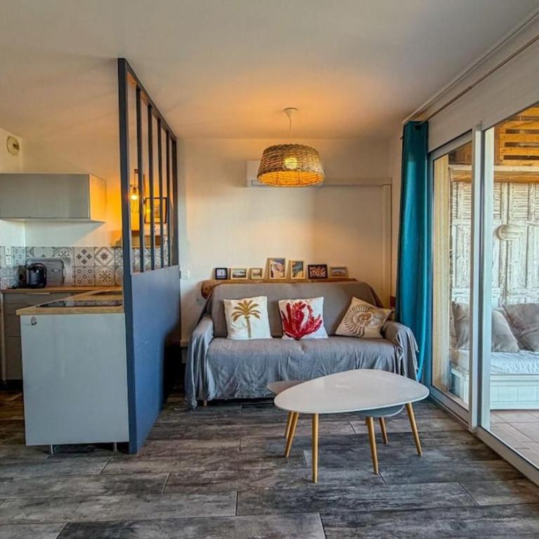 Exceptionnel - Résidence Le Hameau - Vue Mer Clim Wifi - 5 min de la mer - Appartement 2 Chambres - 9