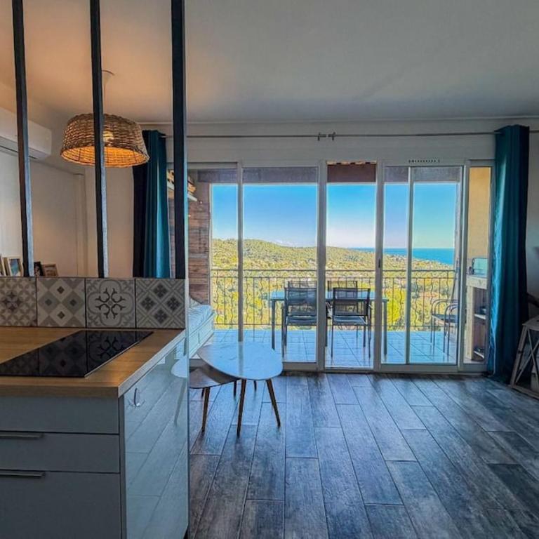 Exceptionnel - Résidence Le Hameau - Vue Mer Clim Wifi - 5 min de la mer - Appartement 2 Chambres - 13
