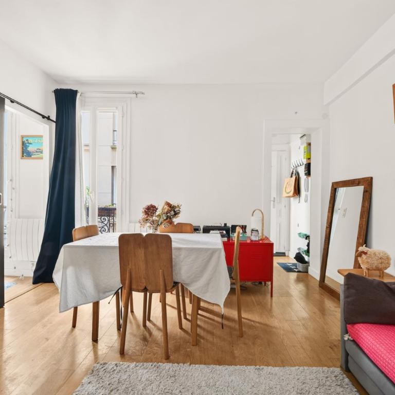 Cozy 1BDR flat - Batignolles district - 5 min to metro - Appartement 1 Chambre - 4