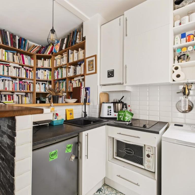 Cozy 1BDR flat - Batignolles district - 5 min to metro - Appartement 1 Chambre - 3