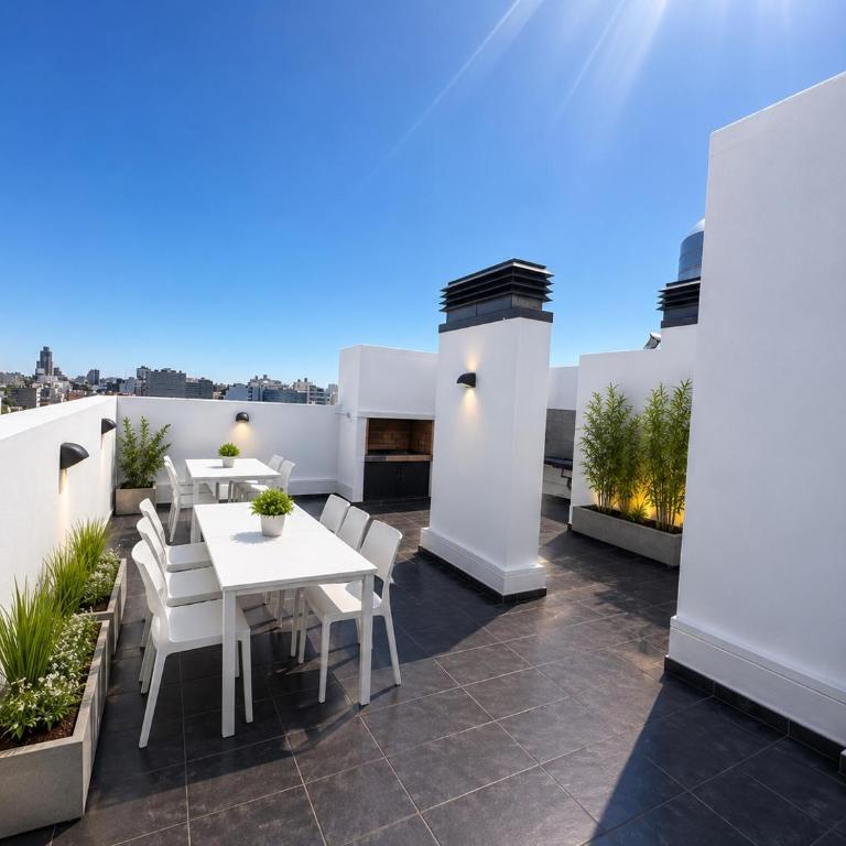Deluxe Apartments, Campo de Polo-Movistar Arena-Club River-GEBA-Embajada USA - Apartamento de 1 dormitorio - 7