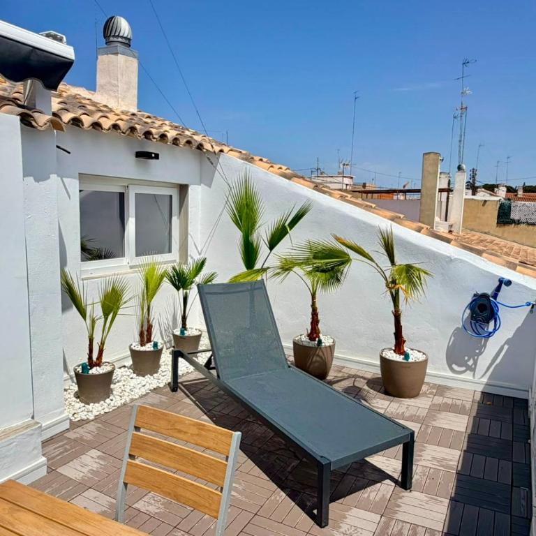 Loft con terraza calle Ripalda - Barrio del Carmen - Apartment mit 1 Schlafzimmer - 33