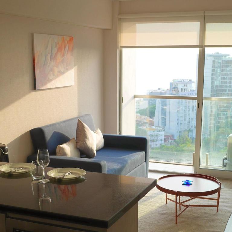 Stylish Barranco Retreat with Ocean Views, Pool & Gym - Apartamento de 1 dormitorio con balcón y vistas al mar - 1