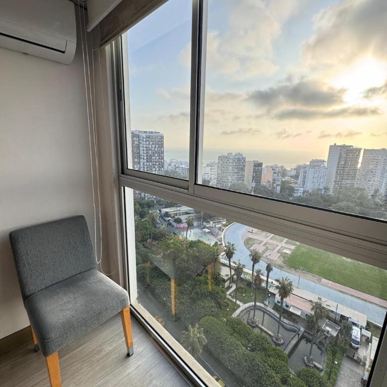 Stylish Barranco Retreat with Ocean Views, Pool & Gym - Apartamento de 1 dormitorio con balcón y vistas al mar - 27