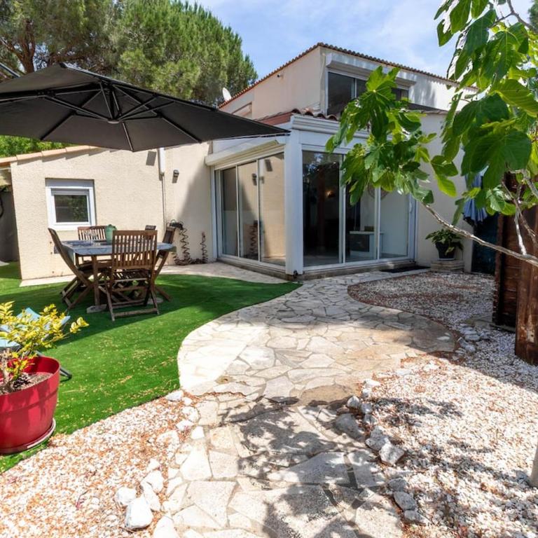 Dunae, villa T3, jardin privatif, piscine, wifi - Maison 1 Chambre - 16