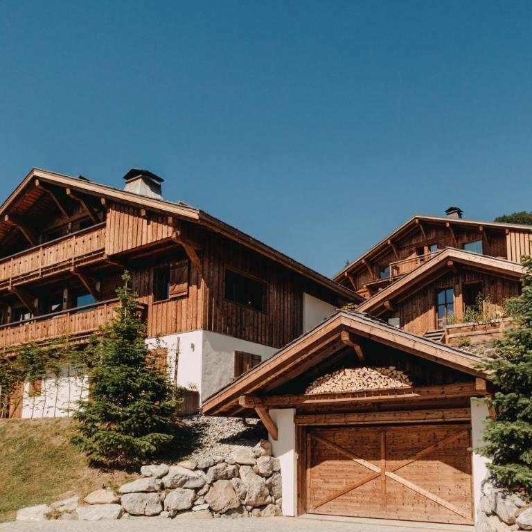 MAISON DOMINOS Chalet de Luxe 5 chambres Vue MontBlanc ,Spa, Jacuzzi, Salle de sport - Chalet - 1